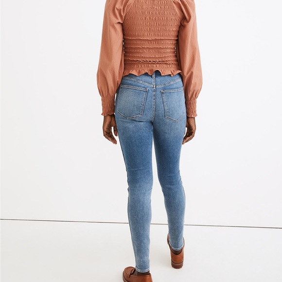 Madewell Petite Curvy Roadtripper Authentic Skinny Jeans in Vinton Wash NWT - Picture 3 of 12